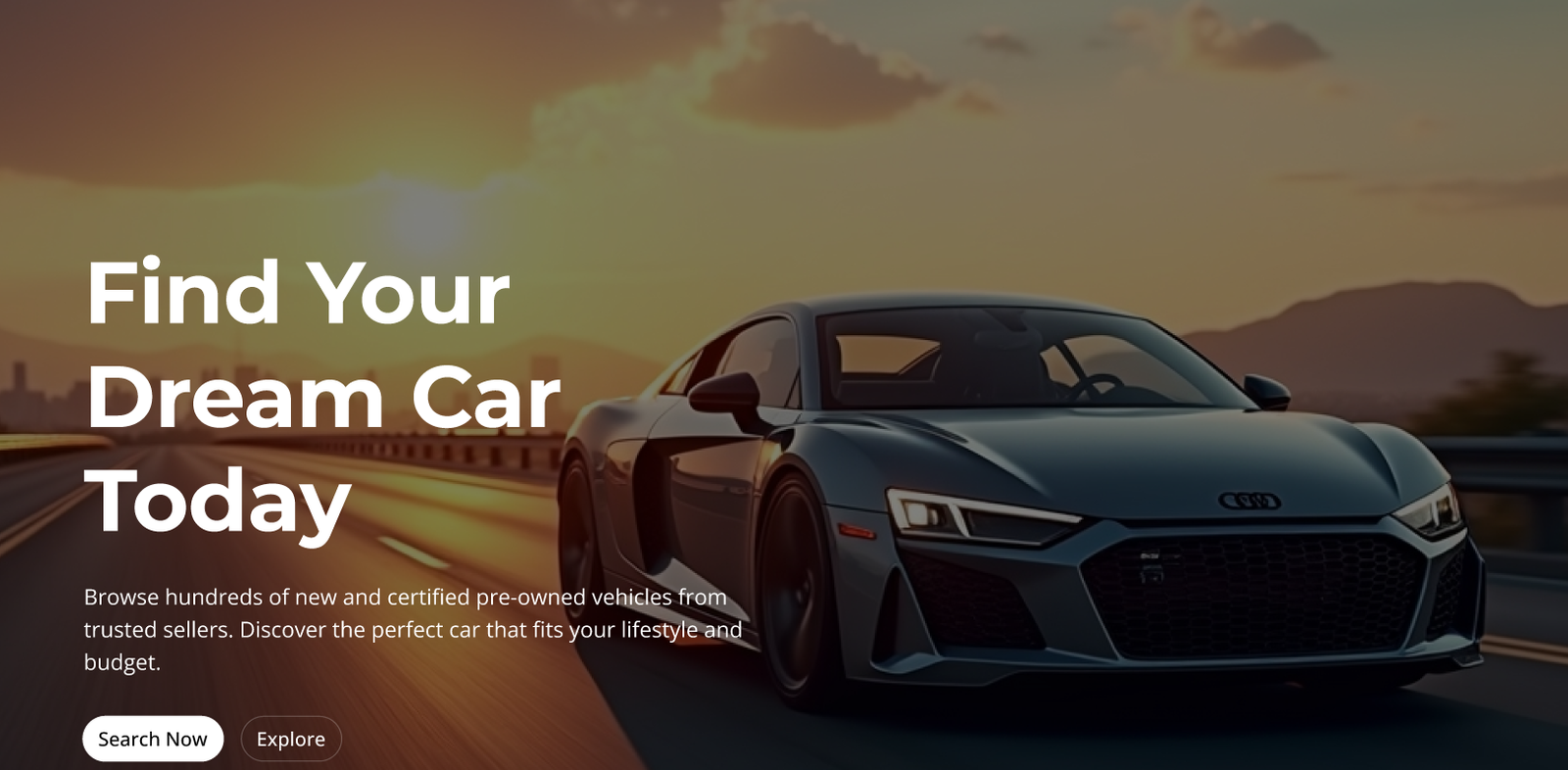 Car Selling Website UI/UX Design